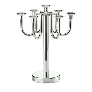 Meilleure vente bougeoir décoratif candélabre en métal table de mariage table à manger décor bougeoir support - Product Image 5