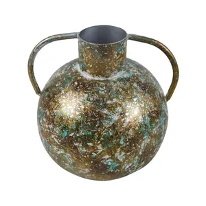 热销巨大需求金属花瓶金属装饰高创意手工北欧地板装饰价格最低