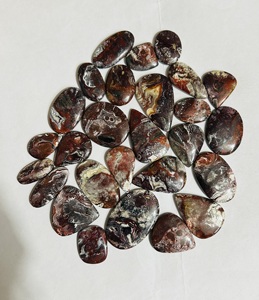 AAA grado 100% Natural Crazy encaje ágata mezcla forma multicolor personalizado piedras preciosas sueltas joyería hacer colgante al por mayor a granel - Product Image 1