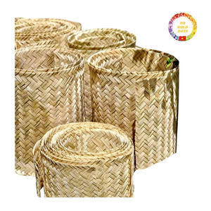 Rollo de hoja de cinta de bambú, Panel de malla de caña hecho a mano respetuoso con el medio ambiente Natural para SILLA, muebles, gabinete, venta al por mayor, Exportación a granel - Product Image 1