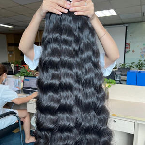 ช่อผมมนุษย์บริสุทธิ์จากกัมพูชา10 "-50" ช่อผมธรรมชาติแบบ100% - Product Image 1