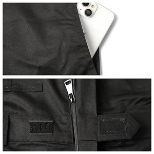 OEM Multi Pockets Tool Carrier Durable Heavy Duty Work Coveralls Custom <b>Label</b> Hi Vis Reflective Oil & Gas Field Worker Uniforms - Product Image 6