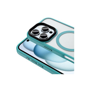 Étui en silicone magnétique pour Magsafe pour iPhone 16 Pro, coque de téléphone fine de luxe, dos mat, compatible avec la charge sans fil, INS - Product Image 3