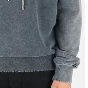 Sweat à capuche imprimé bouffant en coton polaire fabriqué en usine professionnel pour hommes produit le plus vendu vêtements décontractés épaule tombante sweats à capuche pour hommes - Product Image 5