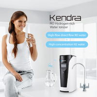 Sistema Purificador de Agua Eléctrico RO 2 en 1 con Electrolizador de Hidrógeno, 1600 ml/min, 1400-1600 ppb H2, Carcasa de Plástico para Uso Doméstico