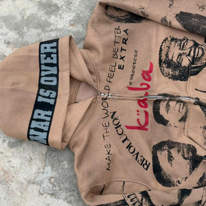 Asisto Manufacturer's Made 100%Cotton 500 Gsm Hoodies for Men Custom Logo DTG Print High quality Heavyweight <b>Zipper</b> <b>Sweatshirt</b> - Product Image 2