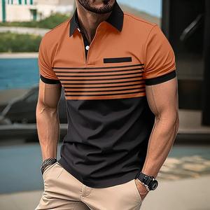 t <b>shirt</b> for men polo Business Casual Breathable T-<b>Shirt</b> Men's Sport Top European and American plus size - Product Image 4
