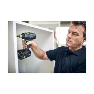 Festool 18V Cordless Drill <b>Driver</b> T 18+3 HPC 4.0 I-<b>Set</b> Power Drills - Product Image 3