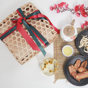 Vietnam Bamboo Gift <b>Box</b> Premium Packaging for Lunar New Year 2026 Affordable Quality - Product Image 1