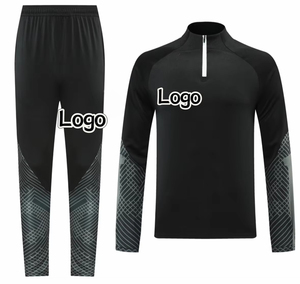 Wholesale Jogging Custom Causal Men Training Jacket New Design Two Pieces Set Men Sport <b>Tracksuit</b> 2025 - Product Image 6