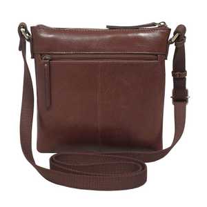 กระเป๋าสะพายพาดลำตัวหนังแท้จากอินเดียเคลือบขี้ผึ้งเนื้อแท็บเลด้านเต็มเมล็ดพืชผักสีแทน (VT) จากผู้ผลิตชั้นนำ - Product Image 5