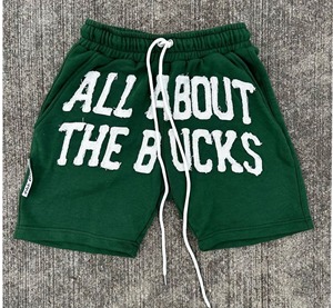 Pantalones cortos de hombre cómodos con estampado teñido anudado con logotipo personalizado 100% algodón estilo informal cintura elástica bordado Vintage - Product Image 4