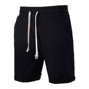 Short de survêtement pour hommes 100% coton polaire sur mesure prix de gros pour short de jogging cordon de serrage taille Gym Fitness Shorts pour hommes - Product Image 2