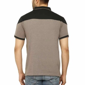 เสื้อเชิ้ตผู้ชายผ้าเจอร์ซีย์คอตตอนคุณภาพสูงสำหรับธุรกิจ แขนสั้น แห้งเร็ว คอตั้ง ขายส่ง - Product Image 4