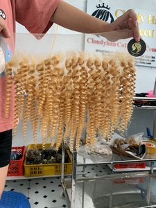 Colored <b>HD</b> <b>Lace</b> Frontal Vietnamese/Cambodian <b>Human</b> <b>Hair</b> Natural Wavy, Straight <b>Lace</b> Front <b>Wig</b> for Black Women - Product Image 2