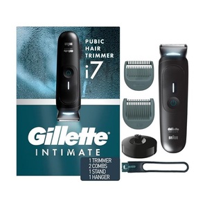 Gillette i7 Intimate Mens Premium Recortador de vello púbico Fácil de usar Herramienta DE ASEO Mejor calidad Precio barato para la venta - Product Image 3