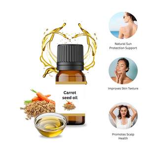 Huile de graines de Daucus Carota (carotte) | Grade INCI | Pressée à froid | Utilisation cosmétique | Fournisseur OEM | Vente en gros en vrac - Product Image 2