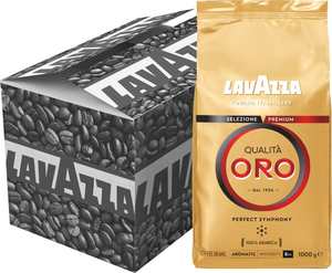 Vente chaude, prix d'usine, 2 x 1 kg de grains de café Lavazza Qualita Oro, Arabica premium, fraîchement torréfiés, livraison gratuite dans le monde entier - Product Image 5