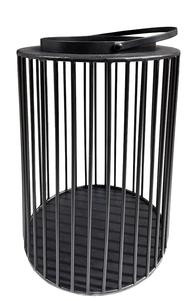 Portavelas Redondo de Hierro Estilo Industrial, Base Dorada para Velas de Té, Centro de Mesa Elegante para Navidad y Bodas - Product Image 3