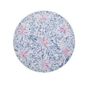 Napperon rond en nacre de meilleure qualité napperon tapis de Table Vietnam vadrouille incrustation Table à manger napperons en mosaïque - Product Image 2