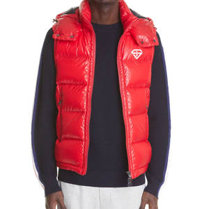 Gilet matelassé sans manches pour homme, respirant, léger, avec fermeture éclair, haute qualité, pour l'hiver, personnalisable avec logo, grandes tailles - Product Image 2