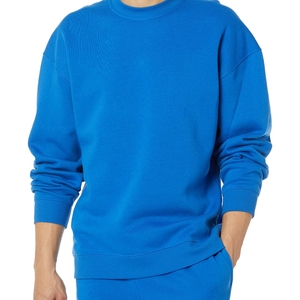 Sudadera para hombre, tela más gruesa de alta calidad, suave, venta al por mayor, algodón, Color puro, sudadera para hombre, hecha en fábrica - Product Image 1