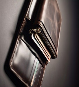 Cartera frontal corta de cuero con bloqueo RFID minimalista ultrafino para mujer 2025, superventas, tarjetero - Product Image 2