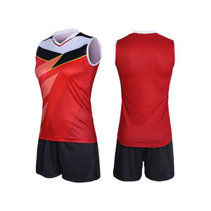 Personalizado al por mayor conjuntos de uniformes de voleibol impresión por sublimación profesional colores personalizados y logotipo de alta calidad 20 juegos MOQ - Product Image 2