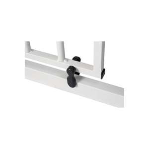 Clôture de sécurité extérieure réglable haute résistance porte en fer facile à installer enfants bébé protection escalier porte garde OEM produit toilette - Product Image 5