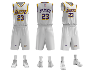 Conjunto de uniforme de baloncesto Youth Elite, sublimación completa, tela transpirable de alto rendimiento, opción de talla grande - Product Image 1