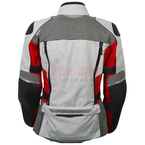 Veste de moto personnalisée en Cordura, veste de course imperméable toutes saisons avec protection CE, vêtements de moto et de course automobile de grande taille - Product Image 2