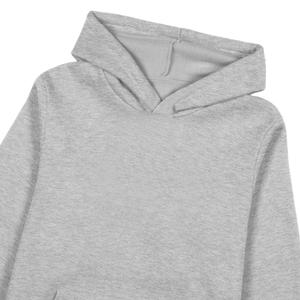 Sudadera con Capucha Gris Claro Unisex, Sudadera con Capucha de Forro Polar de Algodón, Ropa de Calle Informal de Invierno, Sudadera Básica Lisa, Proveedor Mayorista - Product Image 6