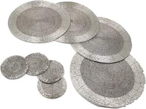 Olored Lass EADS esesigner able lacen lacemats renrending Stylish brombroidery lacouseholged lacemats rrtist eSign laclacemats - Product Image 4