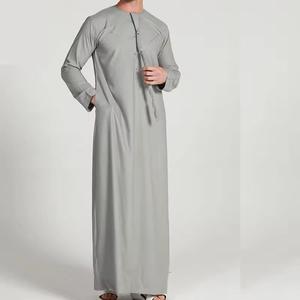 Hombre Abaya musulmán hombres ropa Thobe vestido islámico hombres ropa musulmana ropa de hombre Ramadán Djellaba Eid - Product Image 1