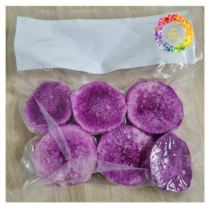 Cubes de taro congelés de haute qualité, racine de taro IQF pour les desserts, les boissons et les restaurants - Product Image 3