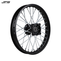 Jeu de roues avant 14 pouces et arrière 12 pouces en aluminium CNC JFG, jantes et moyeux pour la modification de la moto électrique tout-terrain Yozma IN10, accessoires