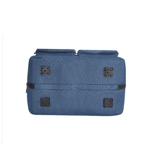 Logo personnalisé de haute qualité sac de sport polochon grande capacité sac de voyage de gymnastique Simple couleur ciel uni doublure en Polyester fermeture à glissière - Product Image 4