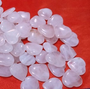 Premium Quality Hand carved Factory Priced Heart Shape Rose Quartz <b>Crystal</b> 2-3cm Natural Stone for Healing <b>Other</b> <b>Crystal</b> <b>Crafts</b> - Product Image 5