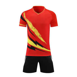 Uniforme de football personnalisé par sublimation, commande en gros, délai de production rapide, service OEM unisexe, fourniture 100% polyester respirant à séchage rapide - Product Image 3