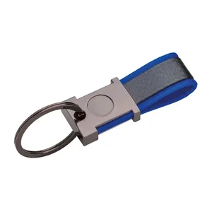 24902 Llavero Personalizado de Metal Pulido y PU, Mosquetón Promocional y Gadgets - Product Image 1