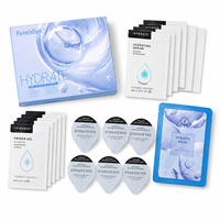Ensemble de capsules à bulles de CO2, gel régénérant pour la peau, sérum, masque facial, savon pour appareil de peeling à jet d'oxygène