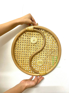 Clásico ratán jirafa pared arte mimbre jirafa montaje en pared para decoración de sala de estar hecho en Vietnam al por mayor - Product Image 6