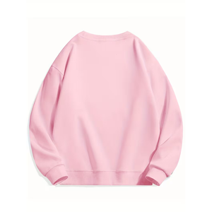 Sudadera al por Mayor, Sudadera Extra Grande de Algodón de 500 g/m², Sudadera con Capucha y Logotipo Personalizado Bordado, Sudadera de Cuello Redondo para Hombre - Product Image 2