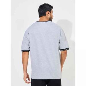 T-shirts décontractés à col rond 100% coton de haute qualité pour adultes Demi-manches d'été en plein air pour vêtements par temps chaud - Product Image 2