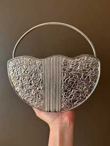 El mejor bolso de mano Vintage exclusivo de nácar para mujeres y niñas, el mejor bolso de mano de noche al precio más barato - Product Image 2