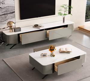 ตู้วางทีวีแบบมินิมอล ตู้เก็บของสำหรับห้องนั่งเล่นสไตล์โมเดิร์น - Product Image 3