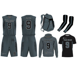 Tenues de basket-ball personnalisées pour les équipes sportives, les jeunes et les hommes, ensemble de vêtements de sport, vente en gros de tenues de basket-ball, tenue de basket-ball respirante, ensemble de basket-ball - Product Image 6