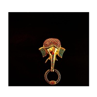 Sculpture de dieu en laiton - Art déco sur le thème religieux, artisanat métallique, cadeau de Diwali pour la décoration de la maison
