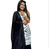 Hit Design Fashion-Able Tv Serial acteurs portent la mode pakistanaise couleur vive broderie travail 3 pièces Salwar costume/Kurti ensemble