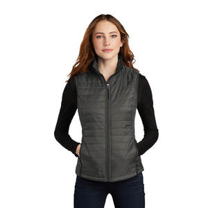 Black Collections Wool Blend Black Zip Vest Collection Femme Doudounes - Product Image 4